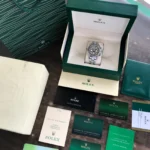 Rolex Eye Of the Tiger Silver First Copy Watch