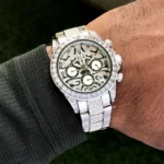 Rolex Eye Of the Tiger Silver First Copy Watch