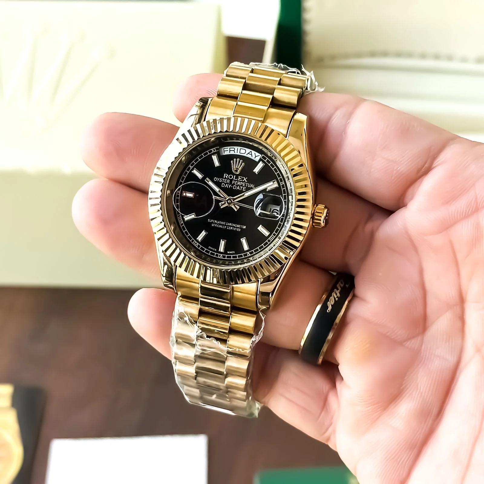 Rolex First Copy Watches Day-Date Gold for Him