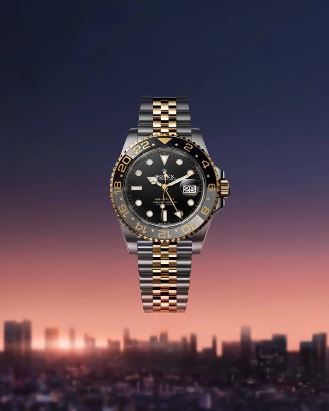 Rolex GMT Master 2 Golden Silver Edition (2023) WeftKart