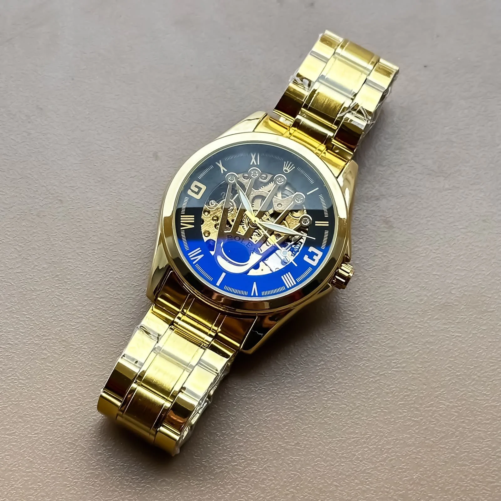 Rolex Golden Automatic Watch – First Copy