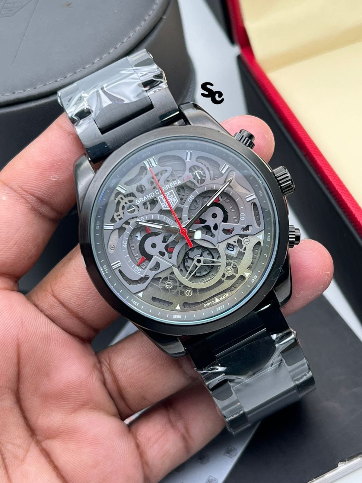 Tag Heuer Grand Carrera CR7 Replica, Tag Heuer CR7 7A Watch, Grand Carrera 7A Quality Watch, Tag Heuer Men’s Watch, CR7 Limited Edition Watch (3) Tag Heuer Grand Carrera CR7 Limited Edition Watch | WeftKart