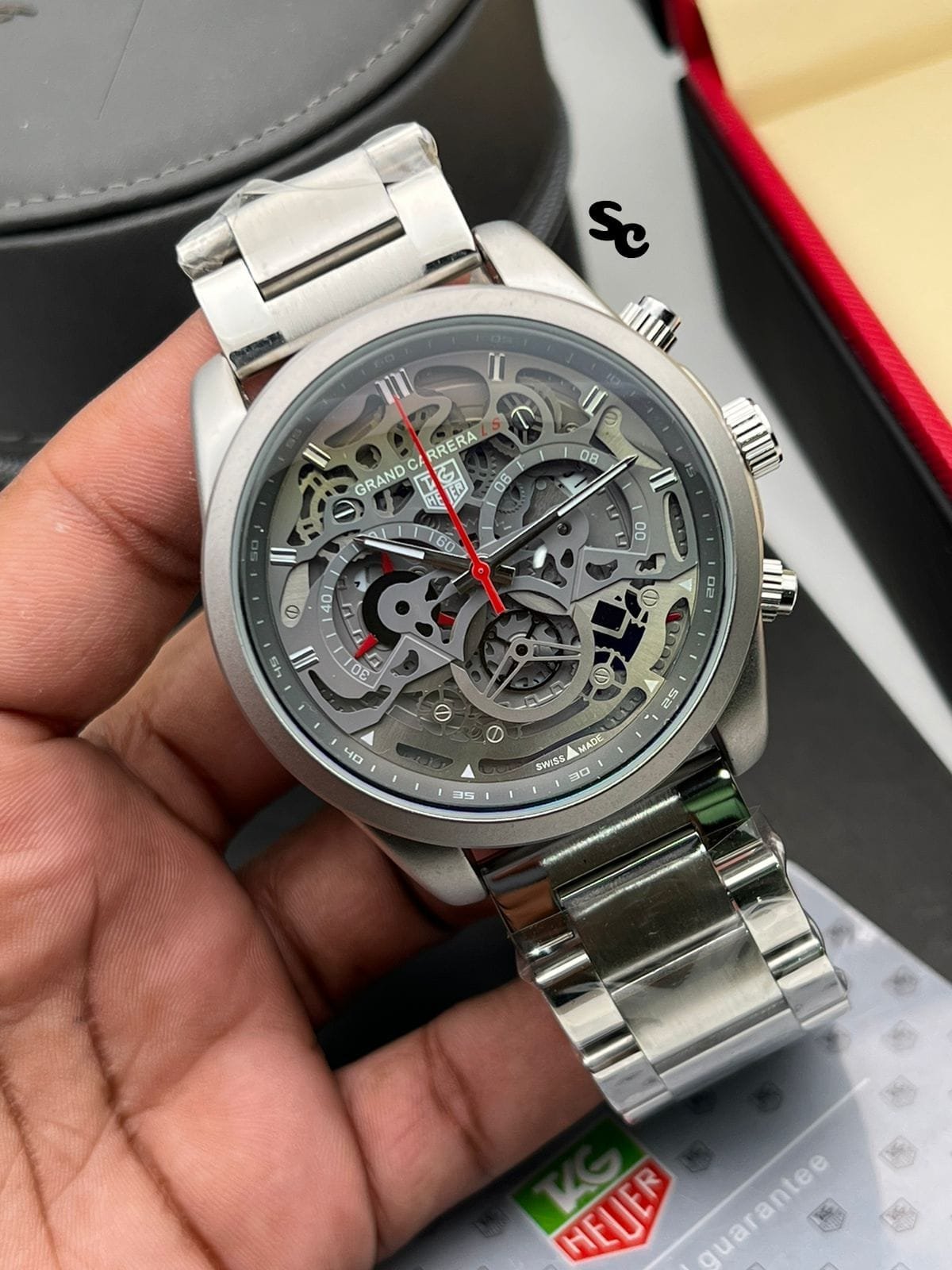 Tag Heuer Grand Carrera CR7 Replica, Tag Heuer CR7 7A Watch, Grand Carrera 7A Quality Watch, Tag Heuer Men’s Watch, CR7 Limited Edition Watch (4) Tag Heuer Grand Carrera CR7 Limited Edition Watch | WeftKart