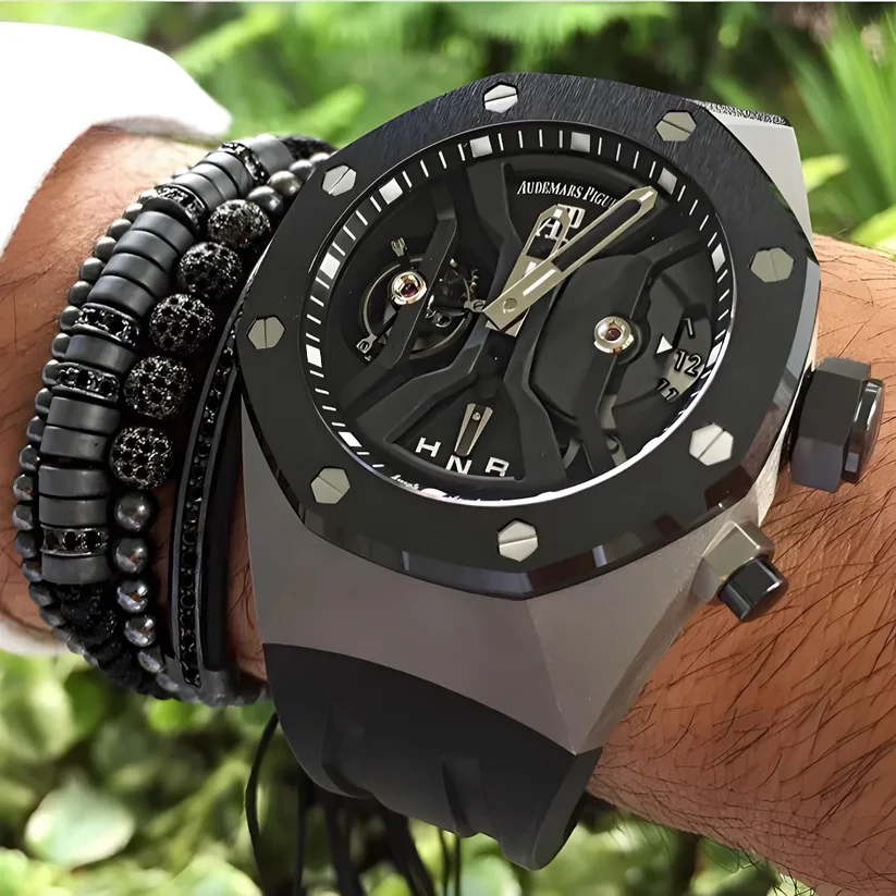 Audemars Piguet Black & Grey First Copy Watch