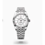 Buy Classy Rolex Skydweller Limited Edition White Watch For Men (SHH04726)