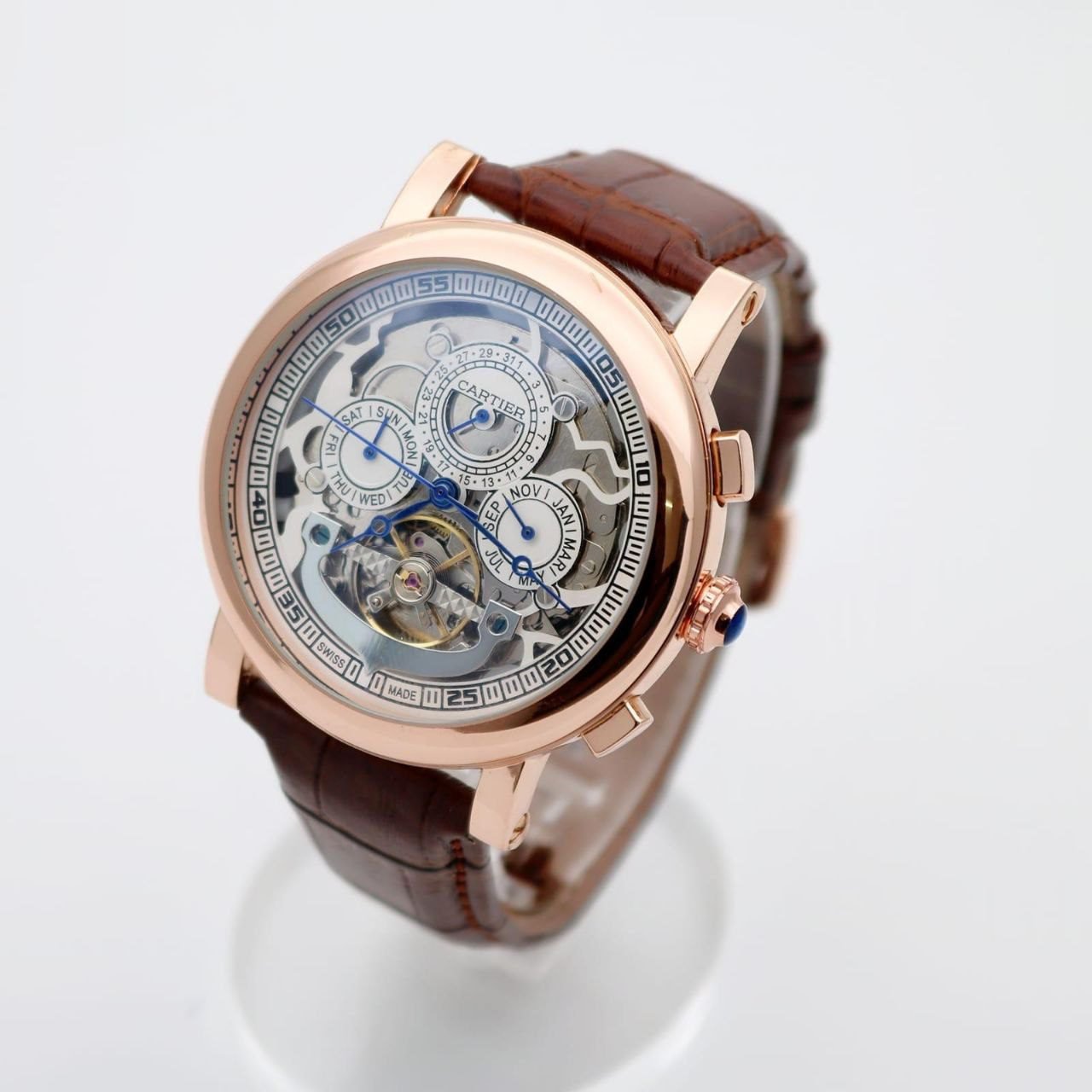 Cartier Tourbillion Copy Watch