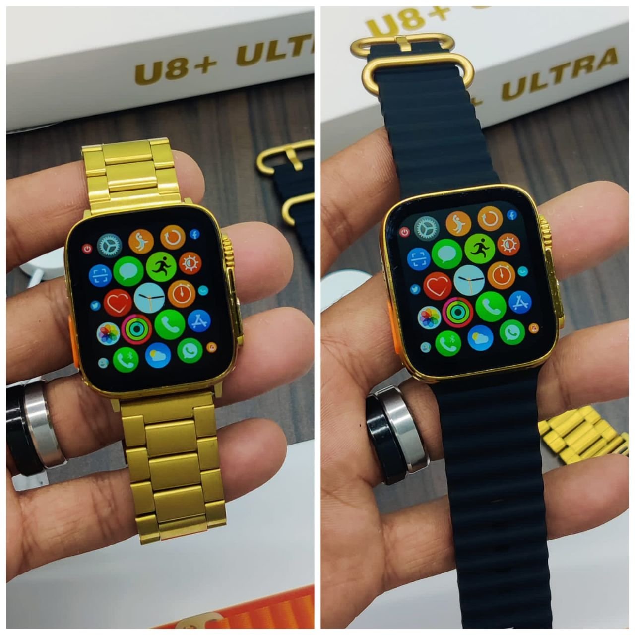 First Copy Series 8 Gold Edition First Time In India Apple Logo First Copy Series 8 Gold Edition First Time In India Apple Logo