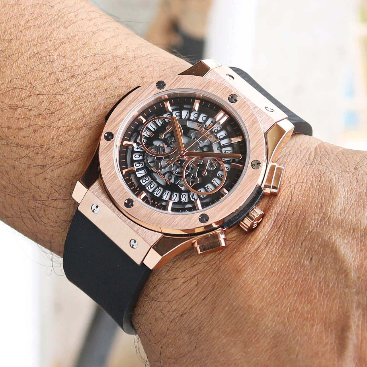 Hublot Men’s Quartz Copy Watch