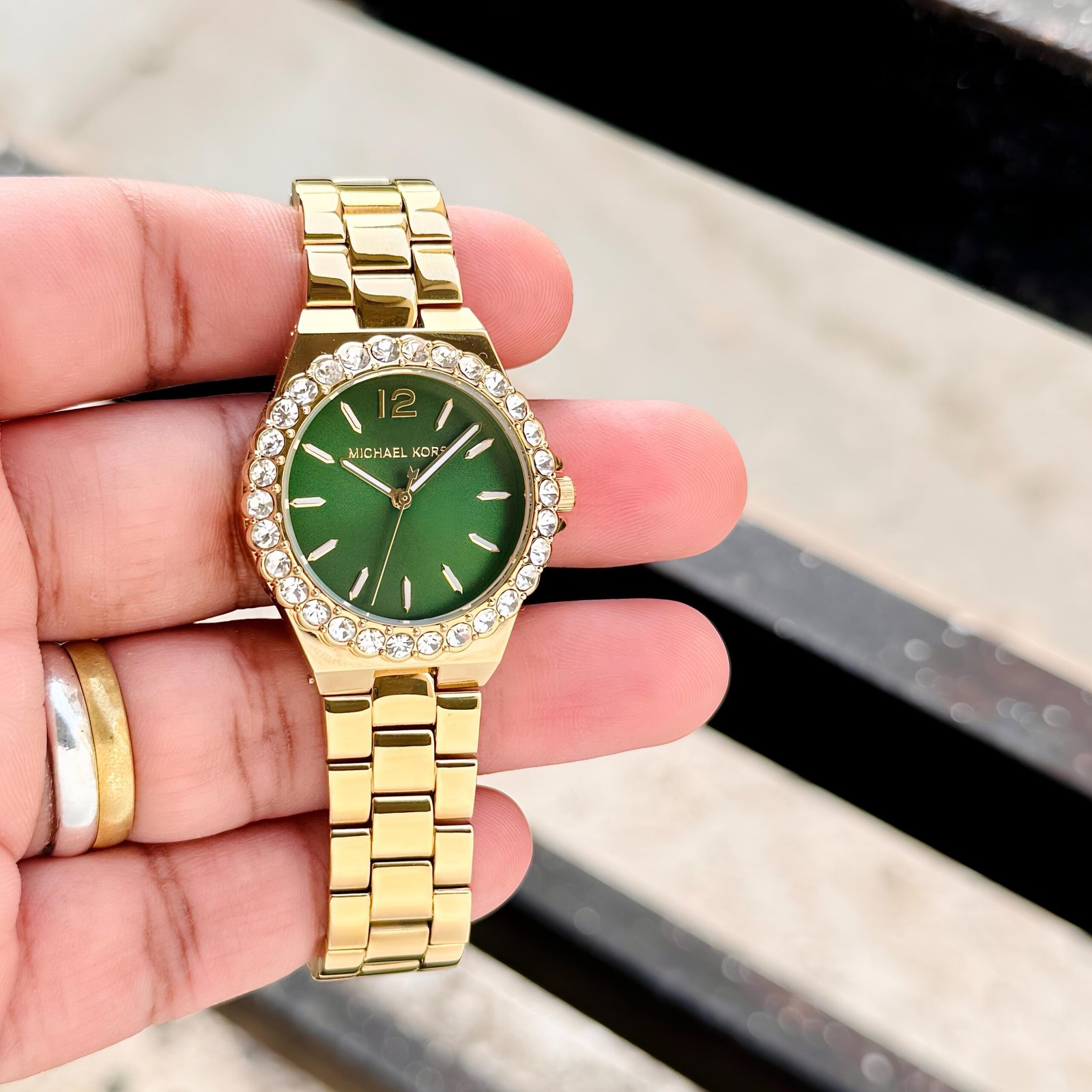 Michael Kors Lennox Green First Copy Watch Michael Kors Lennox Green First Copy Watch