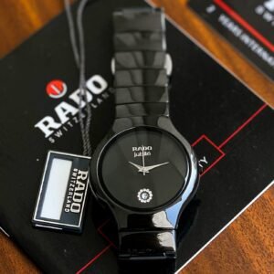Rado Black Quartz Movement First Copy Watch