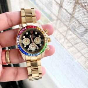 Rainbow Rolex Watch First Copy