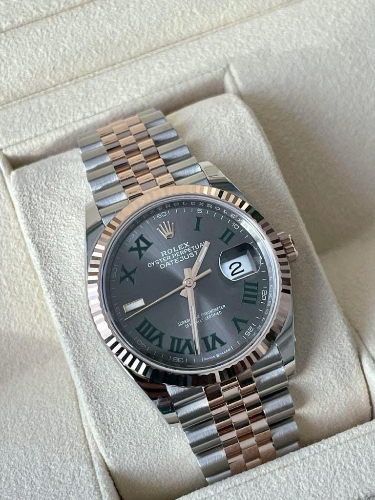 Rolex Datejust 36 Gold silver Rolex Datejust 36 Gold silver