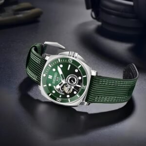 Seiko Green Tourbillon Automatic Copy Watch