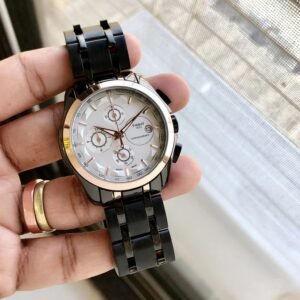 Tissot For Men Black First Copy Watch