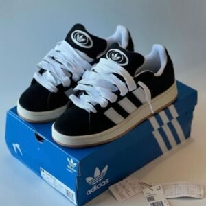 Adidas Campus Black First Copy Shoes