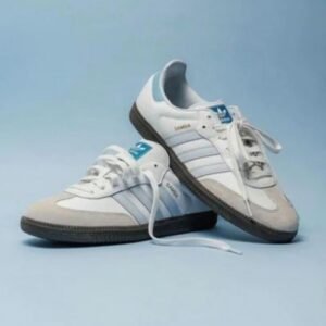 Adidas Samba Halo Blue First Copy Shoes
