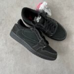Air Jordan 1 Low OG SP Travis Scott Black Phantom - First Copy Shoes