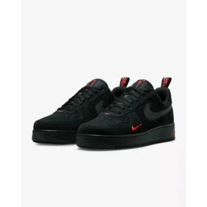 Airforce 1 Multi Swoosh Black Crimson First Copy Shoes for Men WeftKart