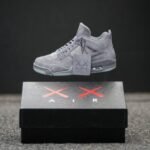 Nike Air Jordan Retro 4 Kaws Cool Grey First Copy Shoes