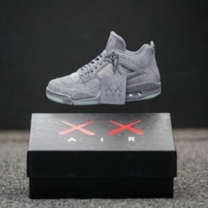 Nike Air Jordan Retro 4 Kaws Cool Grey First Copy Shoes
