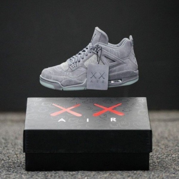 nike kaws x air jordan 4 cool grey