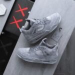 Nike Air Jordan Retro 4 Kaws Cool Grey First Copy Shoes