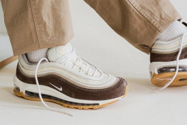 Nike Air Max 97 Muslin Pink Foam First Copy Shoes (4) Nike Air Max 97 Muslin Pink Foam First Copy Shoes