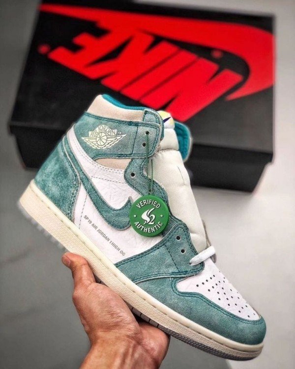 Nike Jordan 1 Retro High Turbo Green First Copy Shoes (1) Nike Jordan 1 Retro High Turbo Green First Copy Shoes