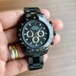See Men's Stainless Steel Rolex Watch (SG-204)