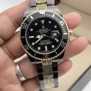 Rolex Oyster Perpetual Date Just Gold Watch (APS135)