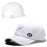 Trendy Printed Cotton Cap - White (ZS-2306470)