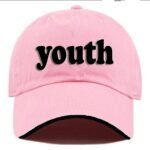 Stylish Plain Youth Unisex Cap - Pink (ZS-2263764)