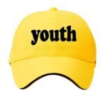 Stylish Plain Youth Unisex Cap - Yellow (ZS-2263767)