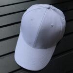 Plain Cotton Baseball Cap - Blue (ZS-2353307)