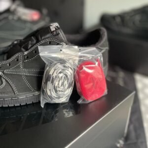 Travis Scott x AJ1 Low Black Phantom