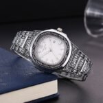 Patek Philippe Watch Silver White For Men (SG353)