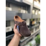 Stylish Birkenstock Boston Brown Suede For Men (HOF999)