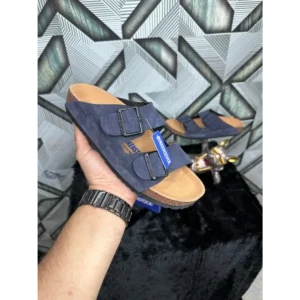 Stylish Birkenstock Arizona Dark Blue For Men (HOF932)