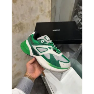 Trendy Amiri MA Runner White Green Shoes For Men (LAZ1497)