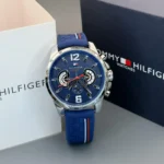 Tommy Hilfiger Silver Blue First Copy