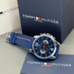 Tommy Hilfiger Silver Blue First Copy