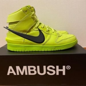 First Copy Nike Ambush Dunk High Volt Green Men Shoes