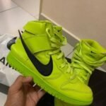 First Copy Nike Ambush Dunk High Volt Green Men Shoes