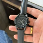 Armani Spencer Black Chronograph