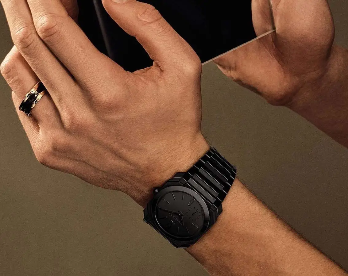 Bvlgari Octo Finissimo 103077 Black (2) Bvlgari Octo Finissimo 103077 Black