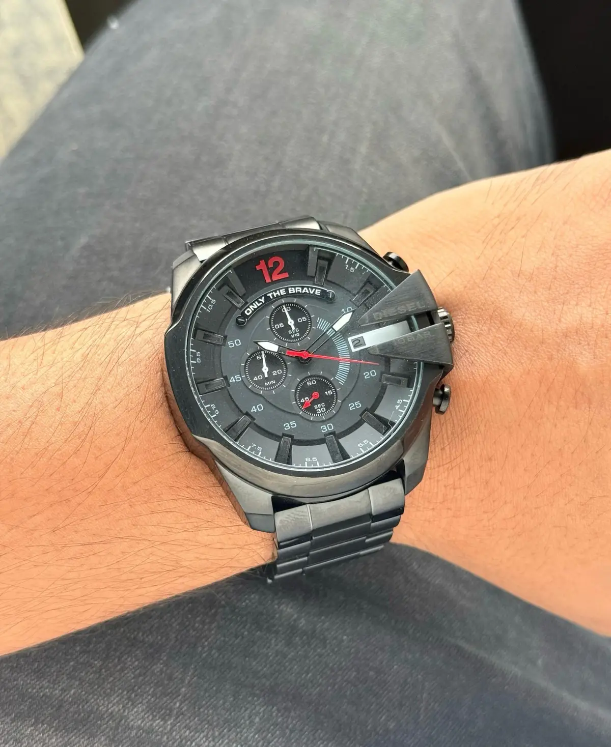 Diesel Sunray Black 10 Bar Watch