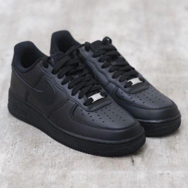 First Copy Nike Air Force 1 Black Semi UA Quality Men Shoes