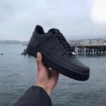 First Copy Nike Air Force 1 Black Semi UA Quality Men Shoes