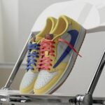 First Copy Nike Jordan 1 Low x Travis Scott Canary Yellow