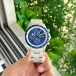Fossil Autocross BQ2869 Silver Blue